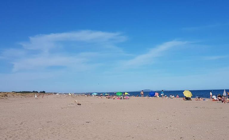 Sable Du Midi Chez Gege Hotell Valras-Plage Exteriör bild